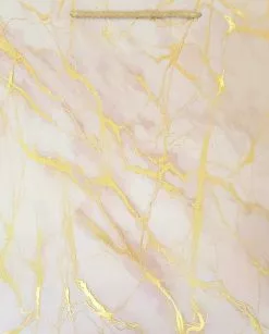 Gift Bag Marble White