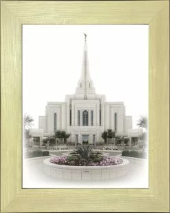 Brent Borup Gilbert Temple 30x36 Natural Frame