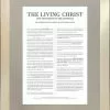 Proclamation The Living Christ 2 Proclamation The Living Christ -Modest Clothing Sales PROCLAMATION20THE20LIVING20CHRIST202019X2520GOLD20WITH20GRAY20MATT