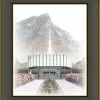 Brent Borup Provo Temple 30x36 Black/Gold Frame 1 Brent Borup Provo Temple 30x36 Black/Gold Frame -Modest Clothing Sales Provo2024x30201226591