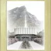 Brent Borup Provo Temple 30x36 Natural Frame -Modest Clothing Sales Provo2024x3020Natural201226584