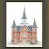 Brent Borup Provo City Temple 30x36 Black/Gold Frame -Modest Clothing Sales Provo20City20Center2024x30201226546