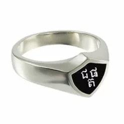 Cambodia CTR Ring Large Silver