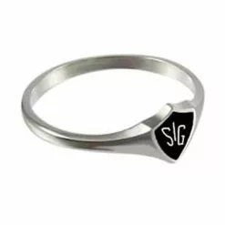 Italian CTR Ring Silver Mini