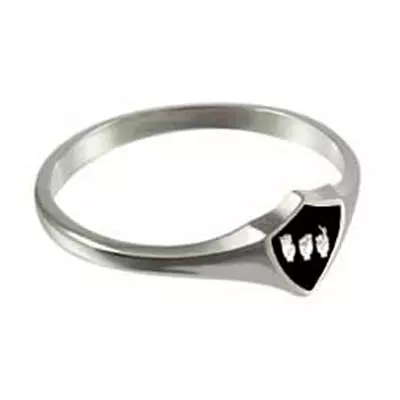 Sign Language CTR Ring Silver Mini 3 Sign Language CTR Ring Silver Mini