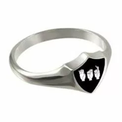 Sign Language CTR Ring Silver Regular