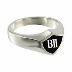 Ukrainian CTR Ring Silver Large